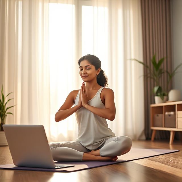 Online Yoga for Stress Relief in Chennai