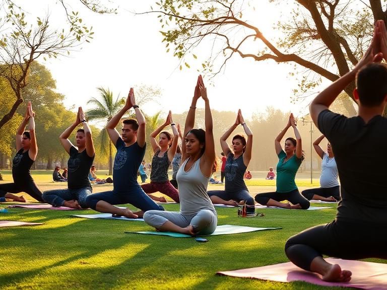 Outdoor Yoga Sessions in Chennai